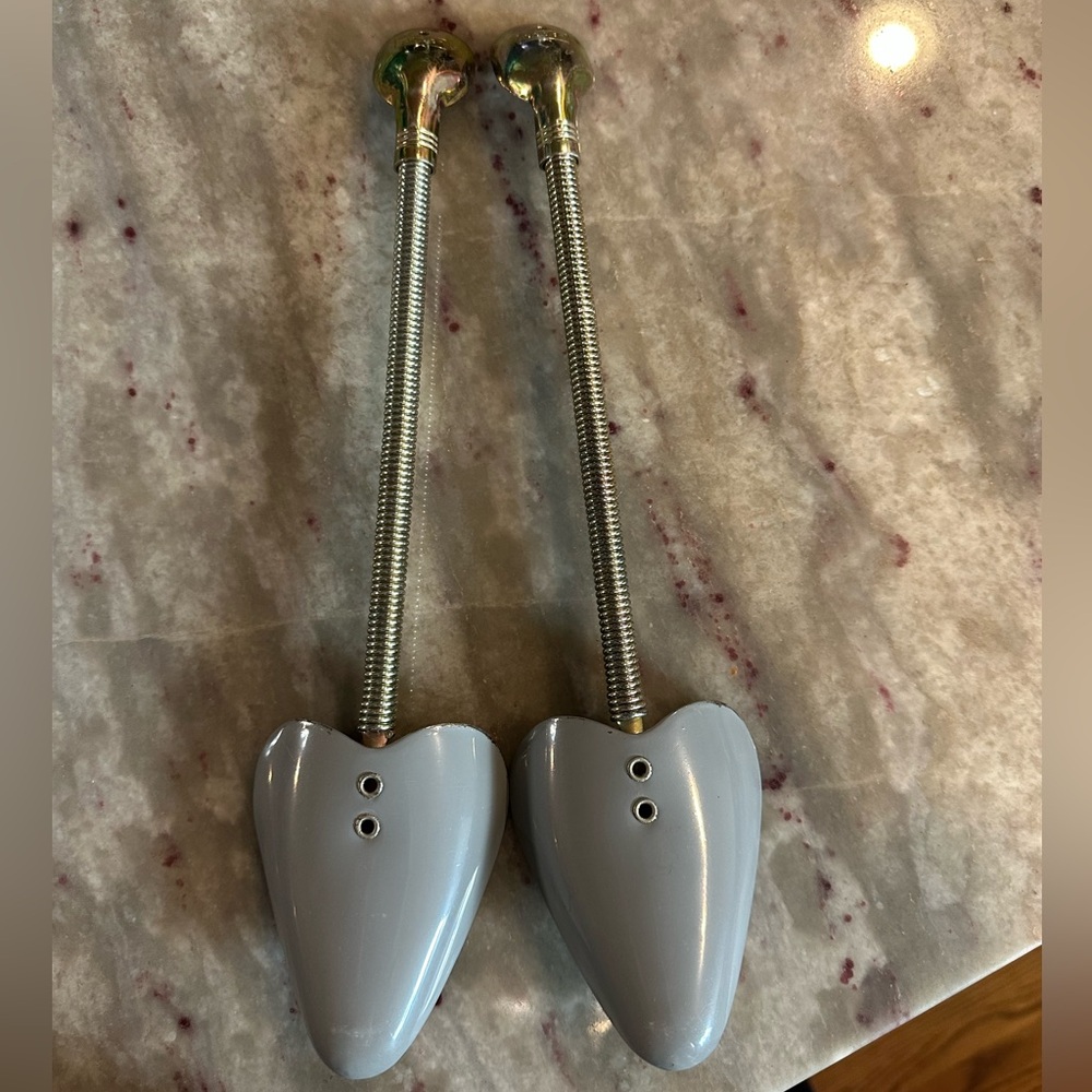 Vintage Metal Pedor Woman’s Shoe Tree Retainers Stretchers made in Austria